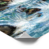Frau mit Cello in Nature Poster - Malerei (Ecke)