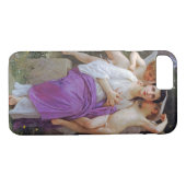 Frau mit Cupid, Bouguereau Case-Mate iPhone Hülle (Rückseite (Horizontal))