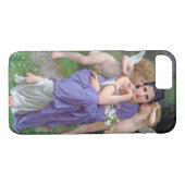 Frau mit Cupid, Bouguereau Case-Mate iPhone Hülle (Rückseite (Horizontal))