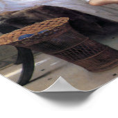 Frau mit Cupid, Bouguereau Poster (Ecke)