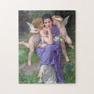 Frau mit Cupid, Bouguereau Puzzle
