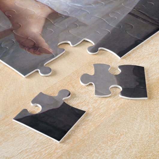 Frau mit Cupid, Bouguereau Puzzle (Seite)