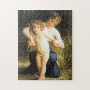 Frau mit Cupid, Bouguereau Puzzle