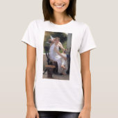 Frau mit Cupid, Bouguereau T-Shirt (Vorderseite)