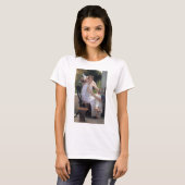 Frau mit Cupid, Bouguereau T-Shirt (Vorne ganz)