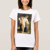 Frau mit Cupid, Bouguereau T-Shirt (Vorderseite)