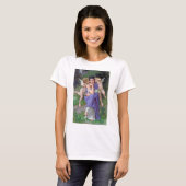 Frau mit Cupid, Bouguereau T-Shirt (Vorne ganz)