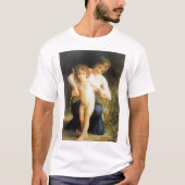 Frau mit Cupid, Bouguereau T-Shirt (Vorderseite)