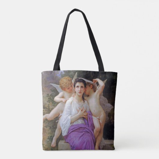 Frau mit Cupid, Bouguereau Tasche (Rückseite)