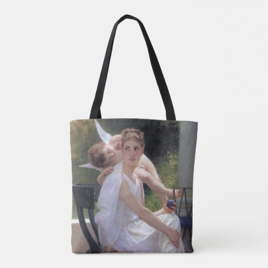 Frau mit Cupid, Bouguereau Tasche (Rückseite)