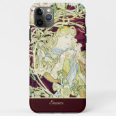 Frau mit Daisy - Alphonse Mucha Case-Mate iPhone Hülle (Rückseite)