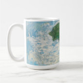 Frau mit dem Parasol Claude Monet Kaffeetasse (Links)