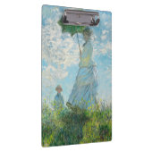Frau mit dem Parasol Claude Monet Klemmbrett (Rechts)