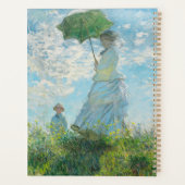 Frau mit dem Parasol Claude Monet Planer (Rückseite)