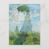 Frau mit dem Parasol Claude Monet