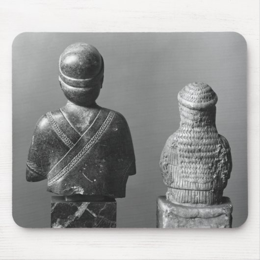 Frau mit dem Schal Mousepad (Vorne)