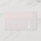 Frau mit den Floh-Details: Kerze Visitenkarte (Rückseite)