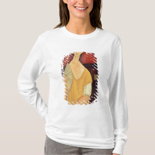 Frau mit einem Fan 1919 T-Shirt