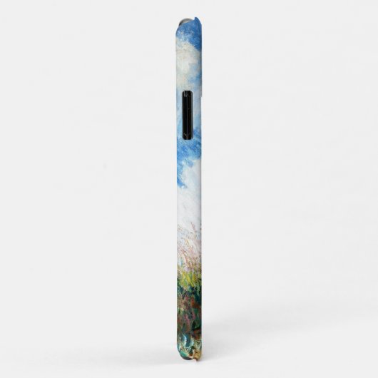 Frau mit einem Gemälde von Claude Monet Case-Mate iPhone Hülle (Hinten/Rechts)