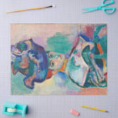 Frau mit einem Hut von Henri Matisse Seidenpapier (Basteln)