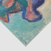 Frau mit einem Hut von Henri Matisse Seidenpapier (Detail)