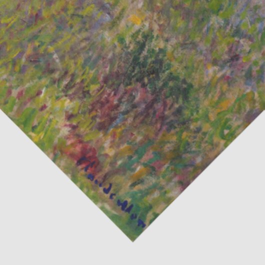 Frau mit einem Parasol, Monet Seidenpapier (Ausschnitt)