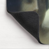 Frau mit einem sichelförmigen Mond oder, der Mousepad (Ecke)