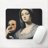 Frau mit einer Maske 2 Mousepad (Mit Mouse)