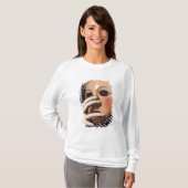 Frau mit einer Maske T-Shirt (Vorne ganz)