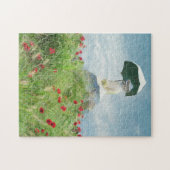 Frau mit einer Parasoltradition von Claude Monet Puzzle (Horizontal)