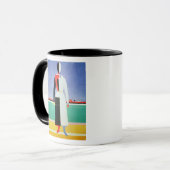 Frau mit einer Rührstange, c.1928-32 Tasse (Vorderseite Links)