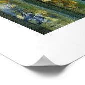 Frau mit einer Vase Ire Poster (Ecke)