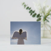 Frau mit Engelsflügeln, hinten, drei Postkarte (Stehend Vorderseite)