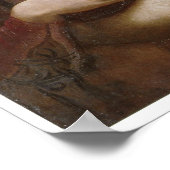 Frau mit Ermine Leonardo da Vinci, 1485 Poster (Ecke)