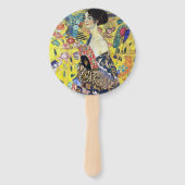 Frau mit Fan von Gustav Klimt Fächer (Vorderseite)