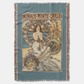 Frau mit Federn - PLM Bahnreise-Plakat Decke (Vorderseite Vertikal)