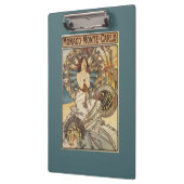 Frau mit Federn - PLM Bahnreise-Plakat Klemmbrett (Links)