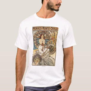 Frau mit Federn - PLM-Bahnreiseplakat T-Shirt
