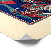 Frau mit Friedenstruppen 1897 von Louis Rhead Poster (Ecke)