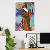 Frau mit Friedenstruppen - Louis Rhead Poster (Heimbüro)