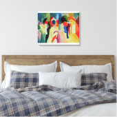 Frau mit Gelbweste, 1913 Leinwanddruck (Insitu (Schlafzimmer))