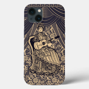 Frau mit Gitarre Case-Mate iPhone Hülle