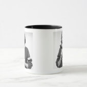 Frau mit Golfschläger Tasse (Zentrum)