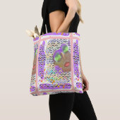 Frau mit grüner Brille Tasche (Von Nahem)