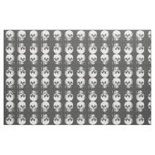 Frau mit Halloween-Reflektion im Spiegel Stoff (Yard (91,4 cm))