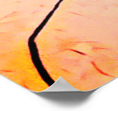 Frau mit Halskette Poster (Ecke)