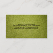 Frau mit Hund | Tierdienste Visitenkarte (Rückseite)