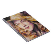 Frau mit Hut Notizblock (Rechte Seite)