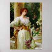 Frau mit Ire Fine Art Poster (Vorne)