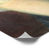 Frau mit Katze - Auguste Renoir Kunstgedicht Poster (Ecke)